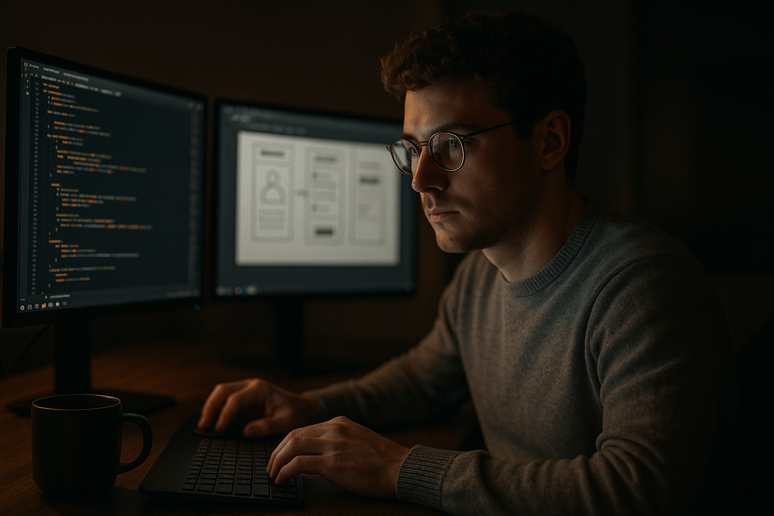 Testing and QA - Test checklist with checkmarks and validation flags